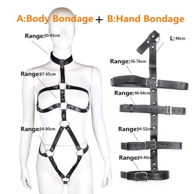 Slave Perfect BDSM Harness BDSM, gallery view 2