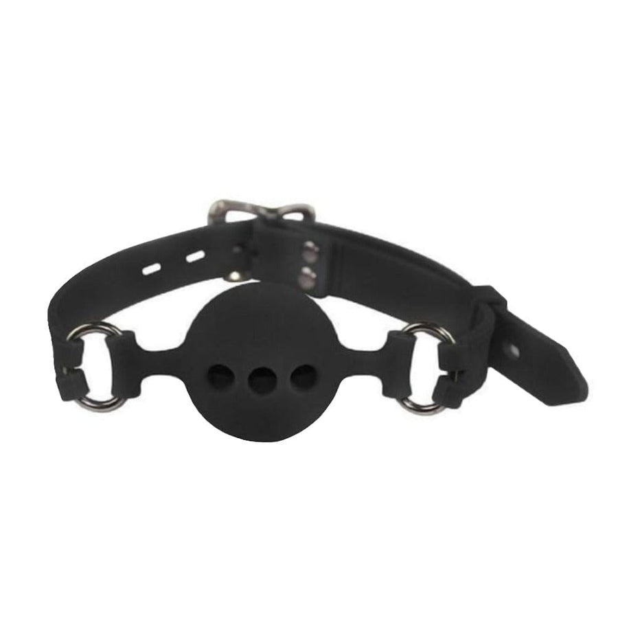 All Silicone Breathable Ball Gag BDSM, gallery view 2