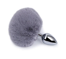 Load image into Gallery viewer, Bunny Tail Butt Plug 4.5 Inches Long
