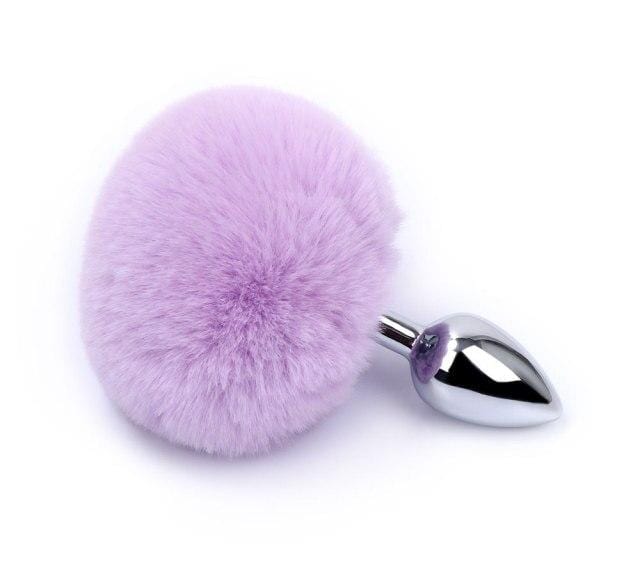 Bunny Tail Butt Plug 4.5 Inches Long, gallery view 33