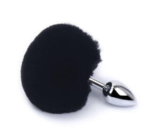 Lade das Bild in den Galerie-Viewer, Bunny Tail Butt Plug 4,5 Zoll lang
