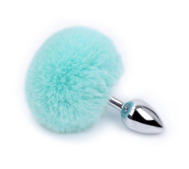 Bunny Tail Butt Plug 4.5 Inches Long, gallery view 41