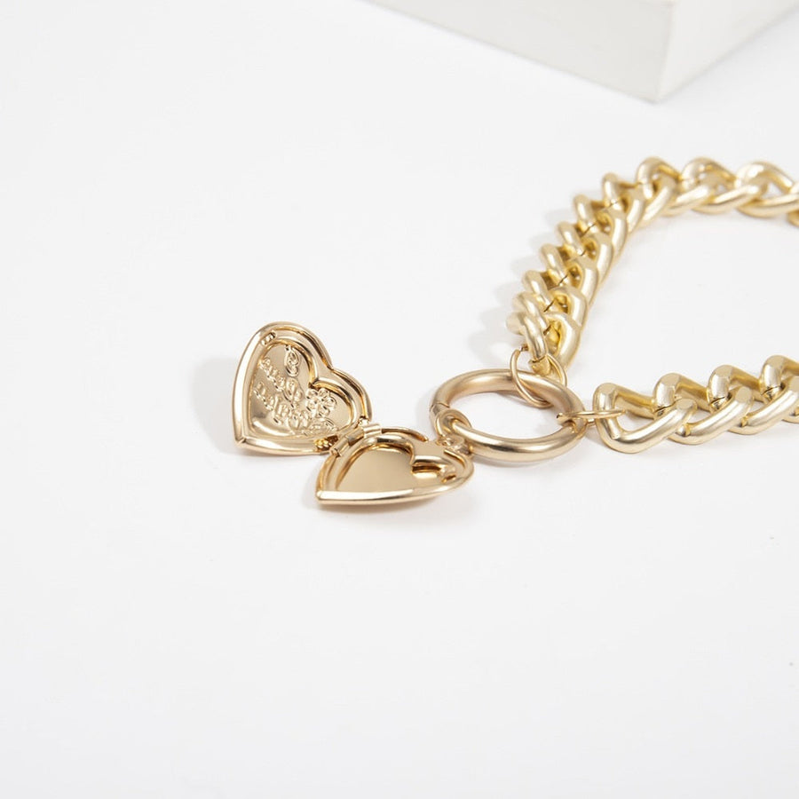 Submissive Locket Choker BDSM DDLG, gallery view 4