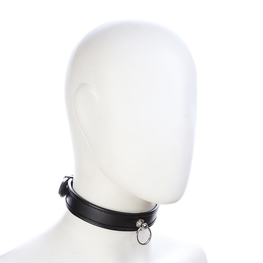Slave Leather Collar BDSM, gallery view 5