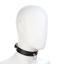 Lade das Bild in den Galerie-Viewer, Sklavenhalsband aus Leder für BDSM
