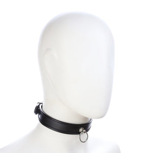 Sklavenhalsband aus Leder für BDSM