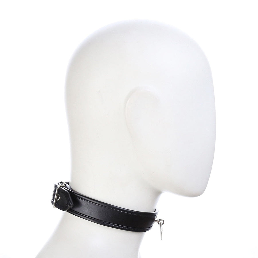 Slave Leather Collar BDSM, gallery view 6