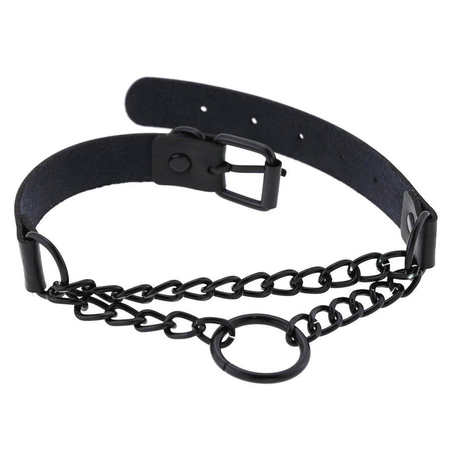 Submissive Choker Collar BDSM DDLG, gallery view 4