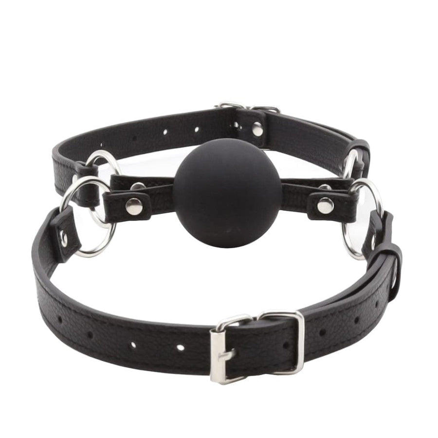 Liplock Bondage Double Ball Gag BDSM product view