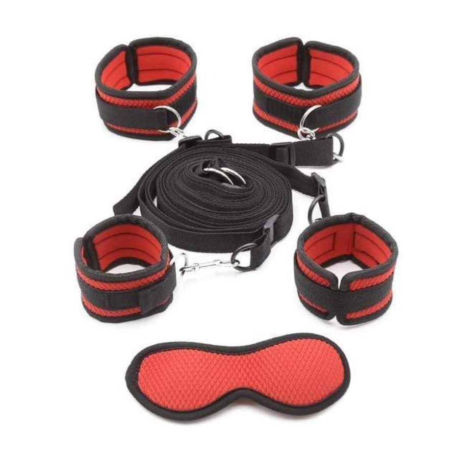 Sadistic 4-Point Bondage Restraints BDSM, gallery view 4