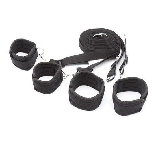 Sadistic 4-Point Bondage Restraints BDSM product view