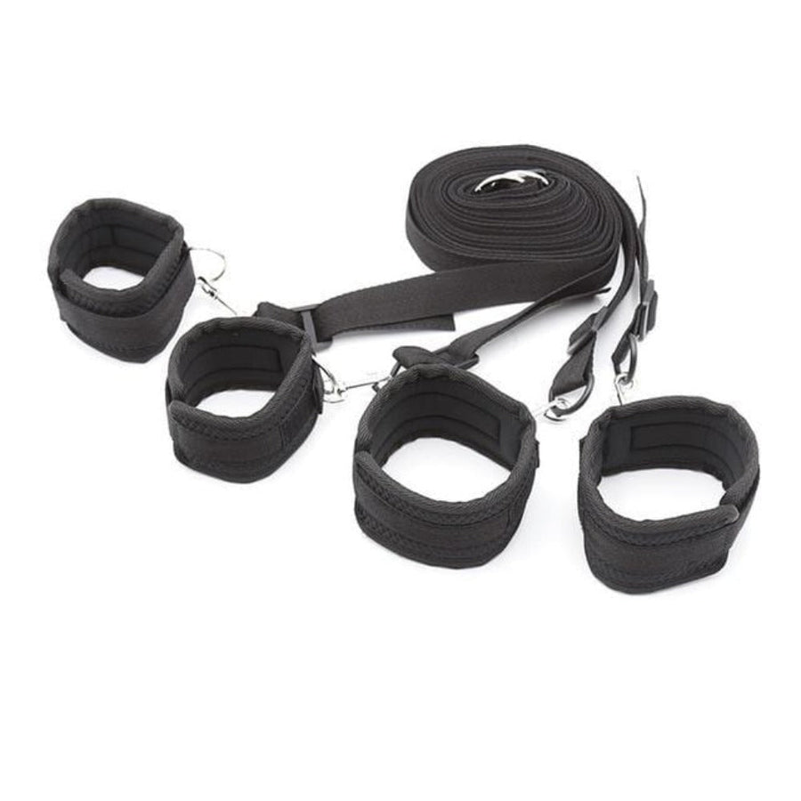 Sadistic 4-Point Bondage Restraints BDSM product view