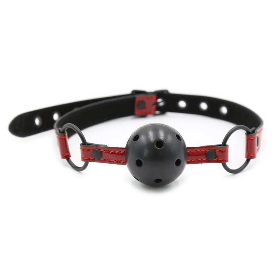 Breathe Easy Strapon Ball Gag BDSM product view