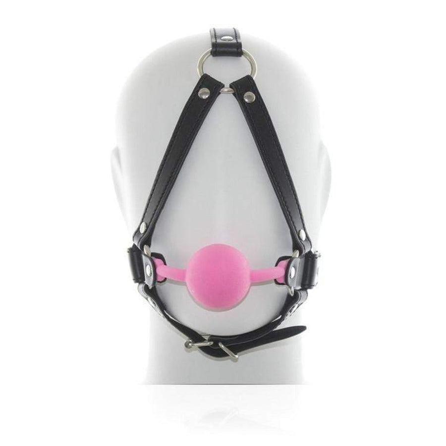 Masochist's Ball Gag Mask BDSM, gallery view 2