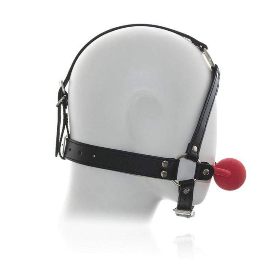 Masochist's Ball Gag Mask BDSM, gallery view 6