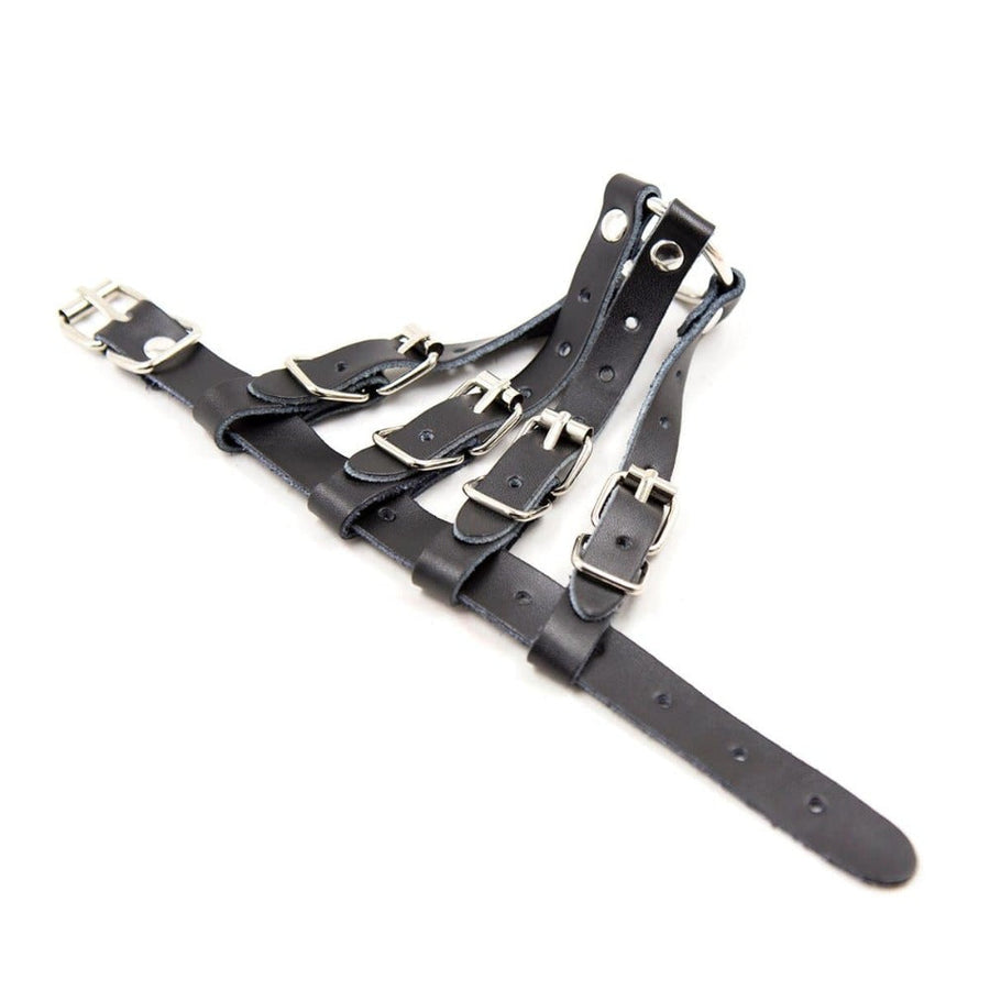 Faux Leather Cock and Ball Strap BDSM, gallery view 2