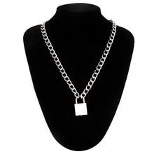 Load image into Gallery viewer, Submissive Padlock Necklace w/ Lock
