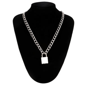 Submissive Padlock Necklace w/ Lock