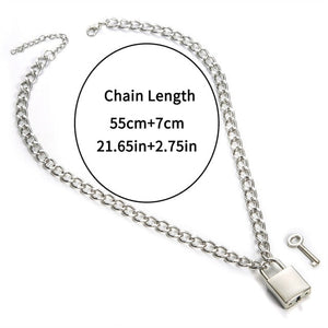 Submissive Padlock Necklace w/ Lock