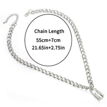 Load image into Gallery viewer, Submissive Padlock Necklace w/ Lock

