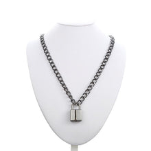 Load image into Gallery viewer, Submissive Padlock Necklace w/ Lock
