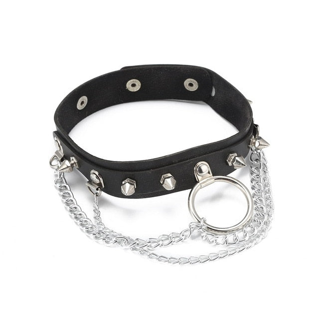 Submissive Spiked Collar, gallery view 5