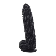 Load image into Gallery viewer, Realistic Black Corn Dildo With Suction Cup BDSM
