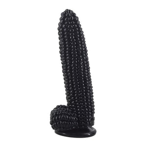 Realistic Black Corn Dildo With Suction Cup BDSM