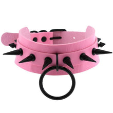 Lade das Bild in den Galerie-Viewer, Unterwürfiges Halsband mit Stacheln
