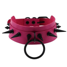 Lade das Bild in den Galerie-Viewer, Unterwürfiges Halsband mit Stacheln
