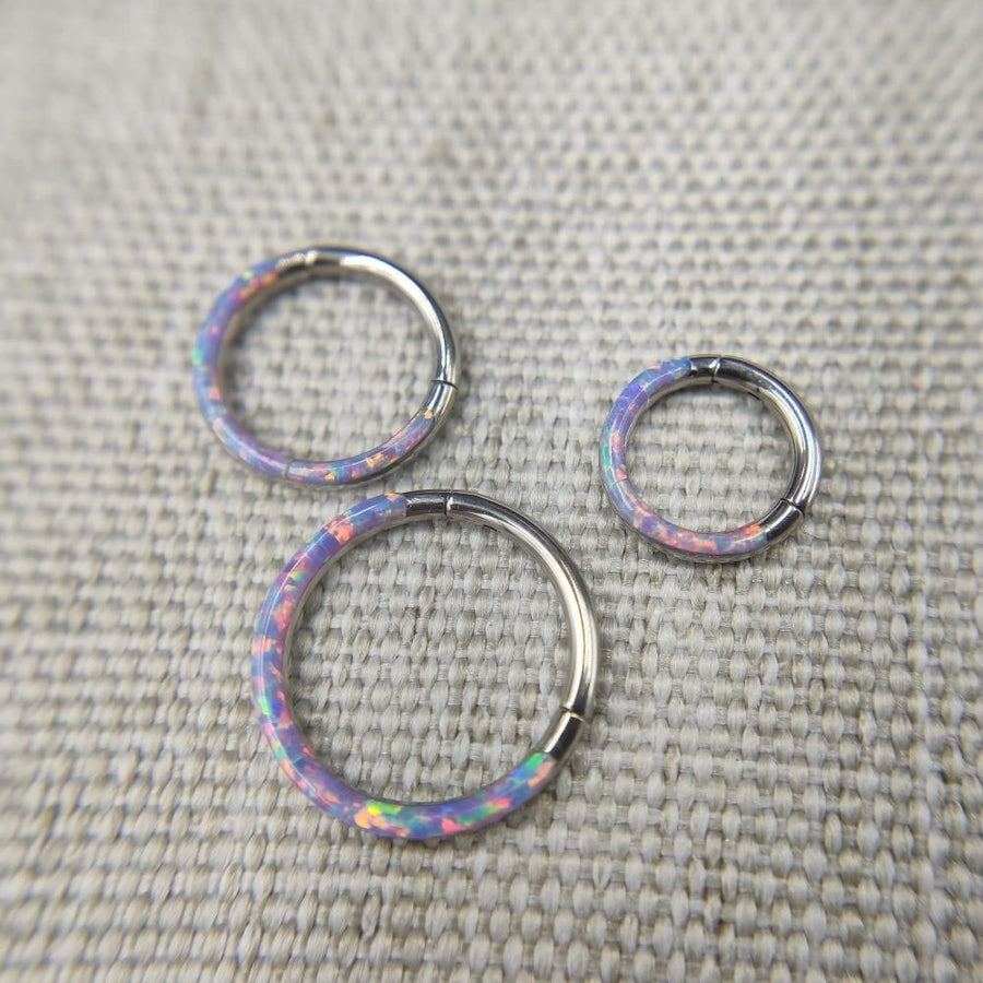 Implant Grade 16G Labia Rings BDSM, gallery view 7