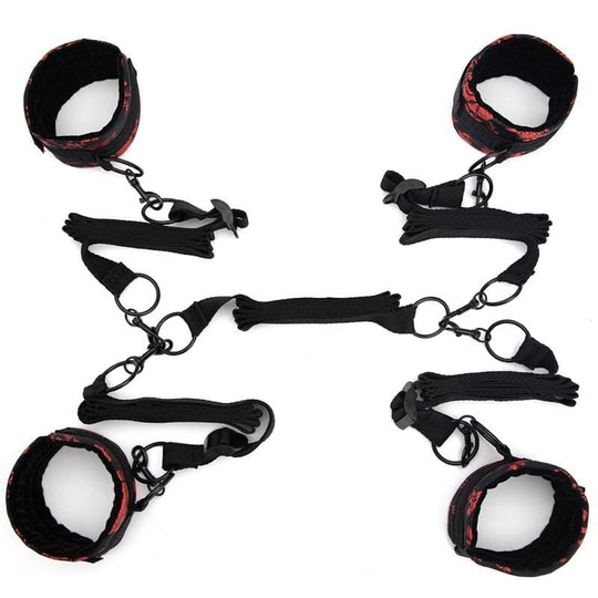 No Frills Bed Restraints BDSM product view