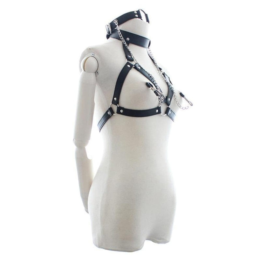 Slut Perfect Breast Restraints BDSM, gallery view 2
