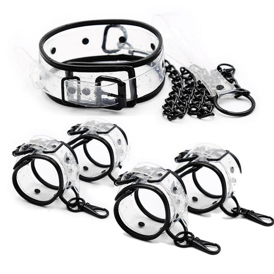 Sexy Transparent Adult Restraints BDSM product view