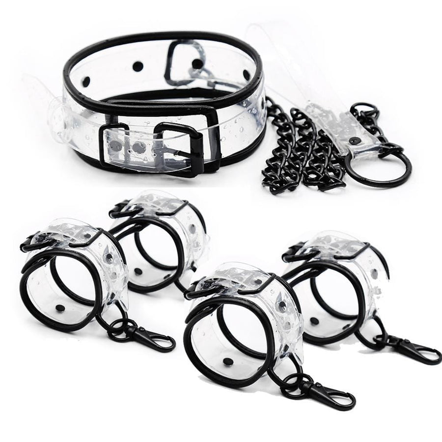 Sexy Transparent Adult Restraints BDSM product view