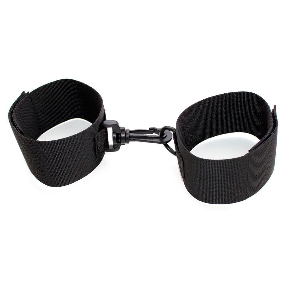 No Frills Black Velcro Restraints BDSM