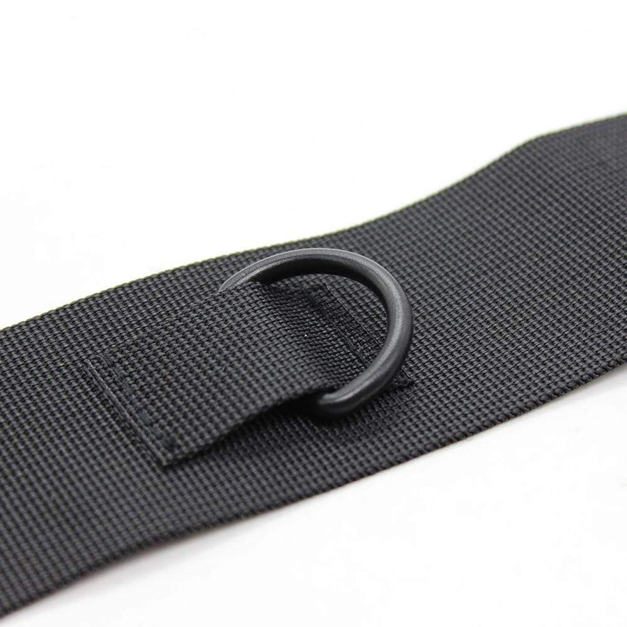 No Frills Black Velcro Restraints BDSM, gallery view 5