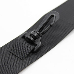 Contraintes Velcro noires sans fioritures BDSM