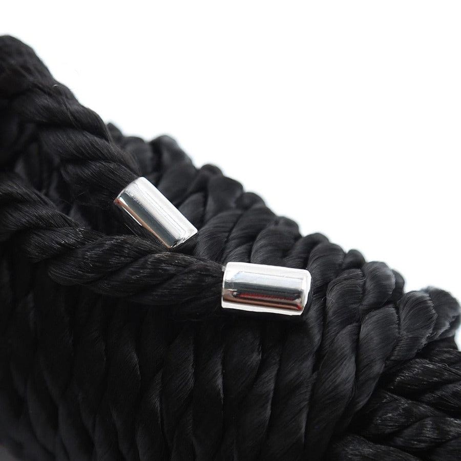 Kinky Slave Silk Rope Restraints BDSM, gallery view 4