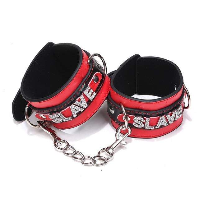 Jewel Encrusted Adult Handcuffs BDSM, gallery view 4