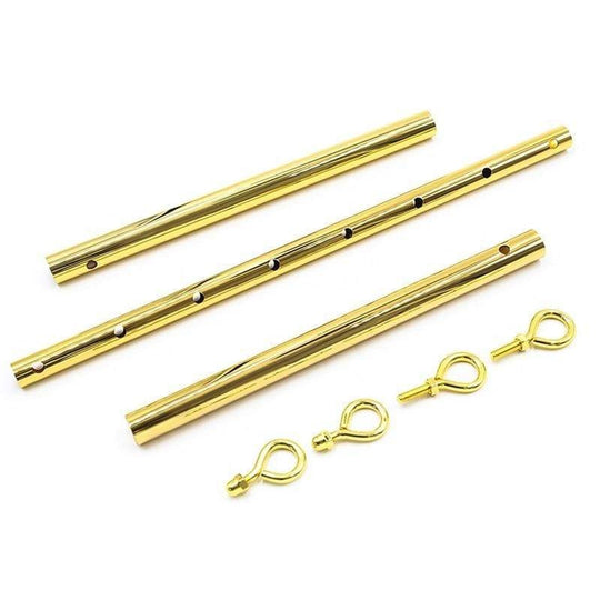 Adjustable Gold Bondage Bar BDSM product view