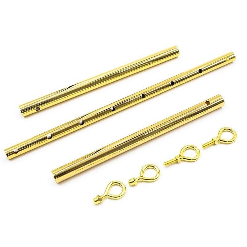 Adjustable Gold Bondage Bar BDSM product view