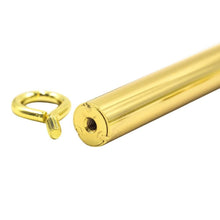 Load image into Gallery viewer, Adjustable Gold Bondage Bar BDSM
