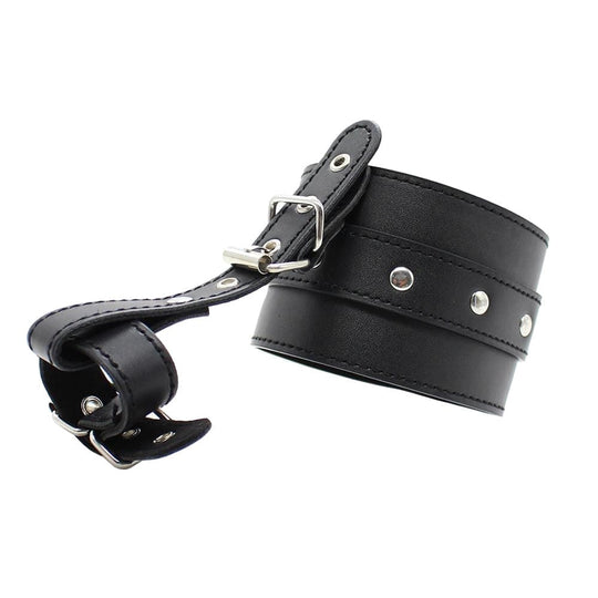 Adjustable Leather Toe Cuffs product view