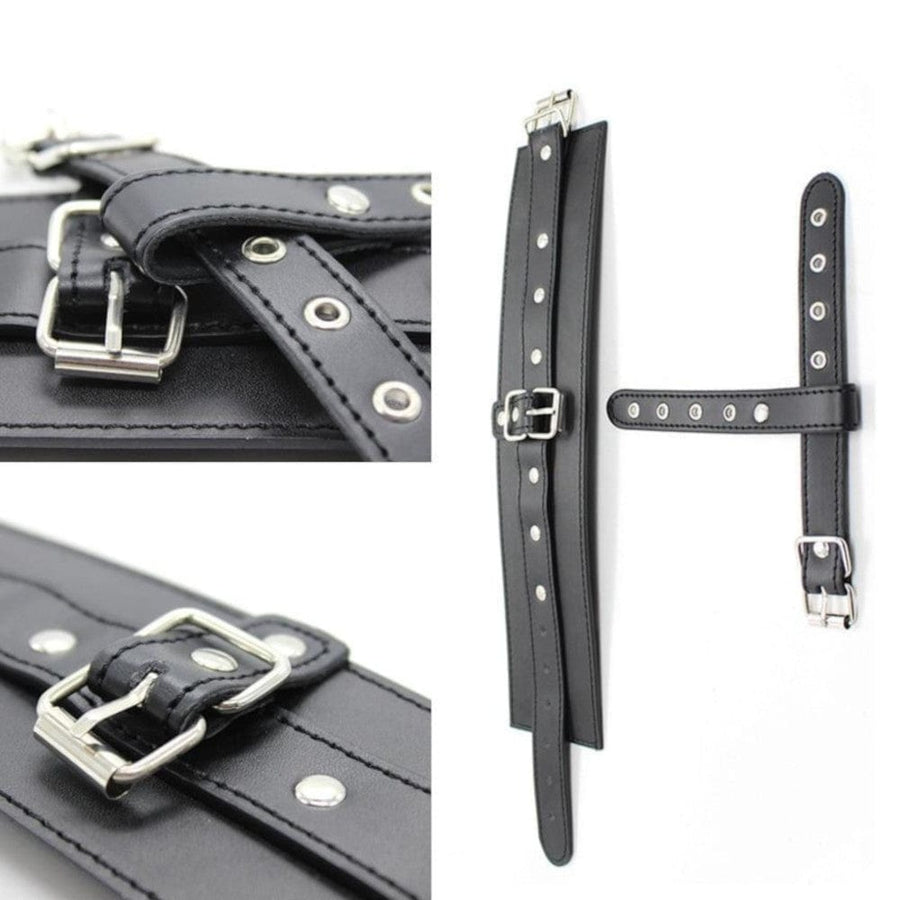Adjustable Leather Toe Cuffs, gallery view 4