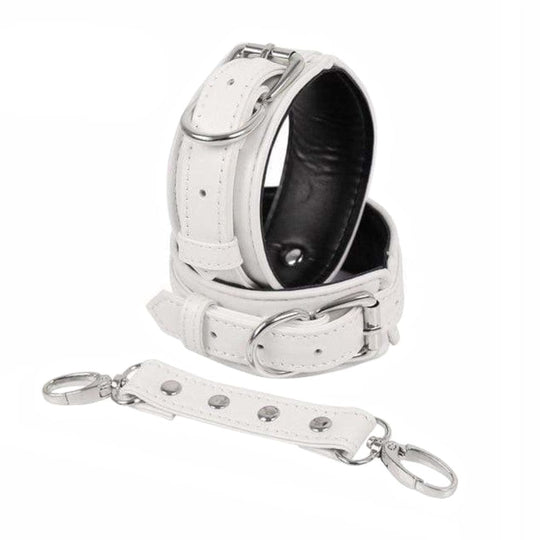 High End Colored Leather Handcuffs BDSM product view