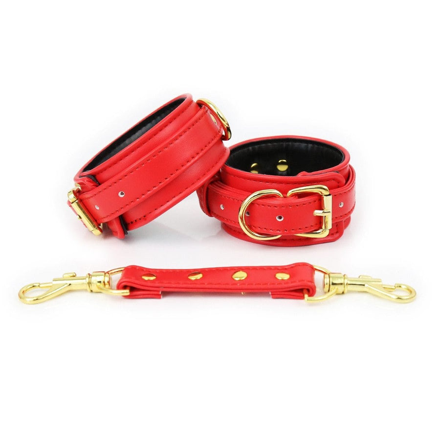High End Leather Ankle Cuffs, gallery view 8