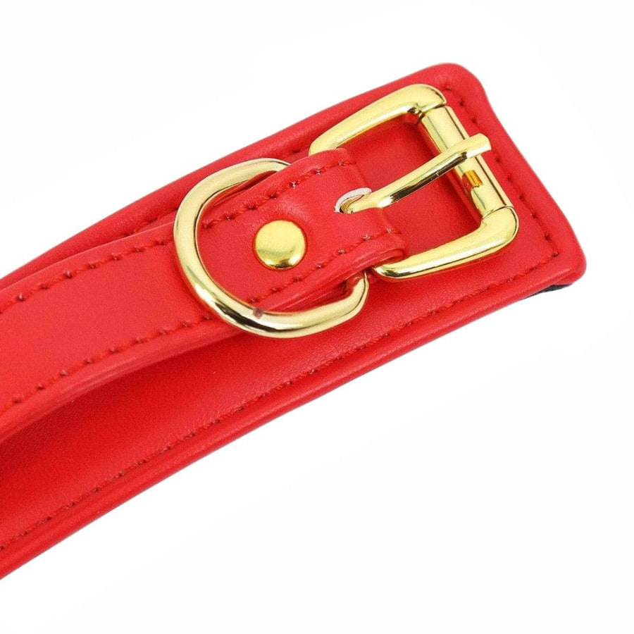 High End Colored Leather Handcuffs BDSM, gallery view 10