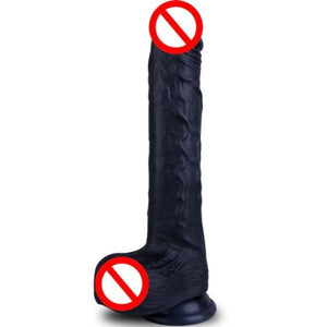 G-Punkt-stimulierender 9-Zoll-Dildo mit Saugnapf BDSM