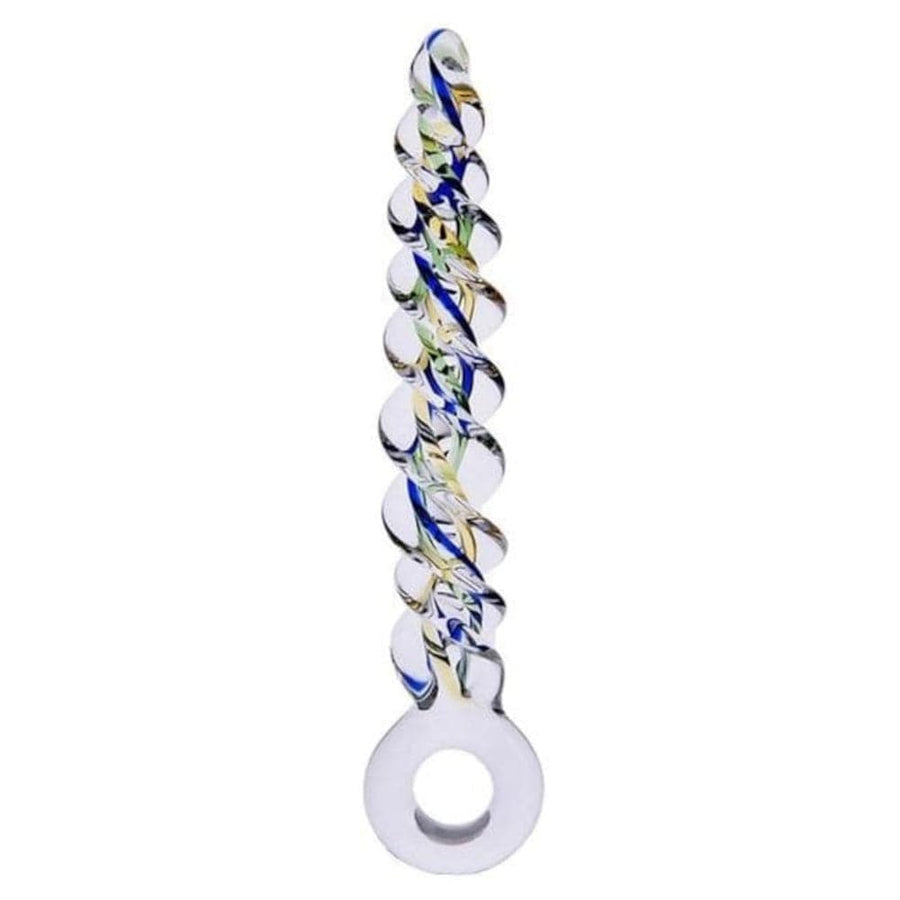BDSM Spiral Kind of Pleasure Stimulation Glass Dildo product view